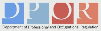 Kagawaran ng Propesyonal at Occupational Regulations