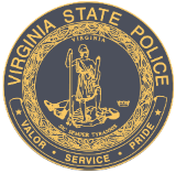 Ginto sa itim na Virginia State Police